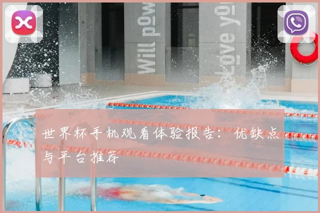 世界杯手机观看体验报告：优缺点与平台推荐